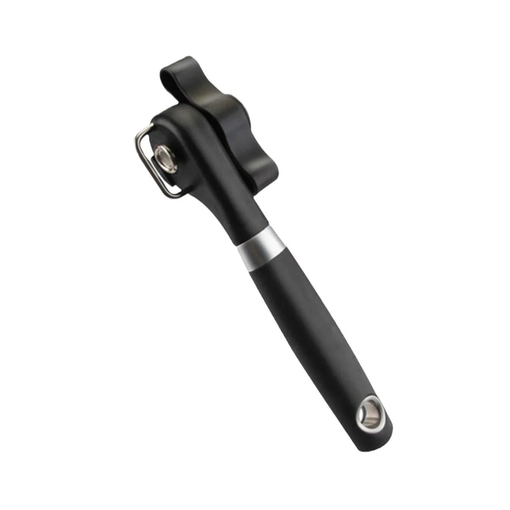 Smooth Edge Can Opener – Safe Cut Food-Grade Stainless Steel Can Opener Babs 1pcs black
