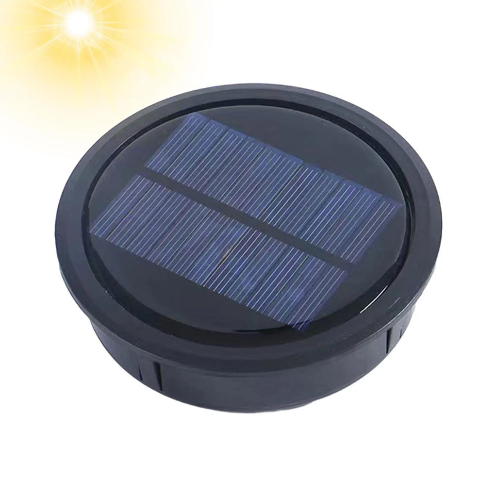 Solar Lantern Replacement Top 7CM & 10CM – LED Solar Lid Solar Lantern Lid Babs