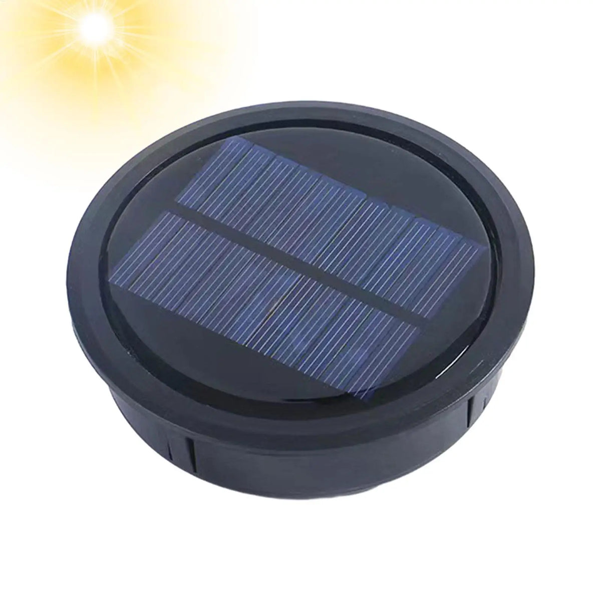 Solar Lantern Replacement Top 7CM & 10CM – LED Solar Lid Solar Lantern Lid Babs