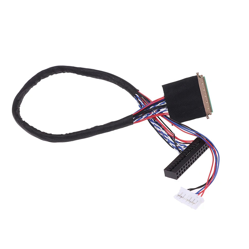40 Pin 6 Bit LVDS LCD Screen Cable for LED Display | HUXUAN LVDS Display Cable Babs