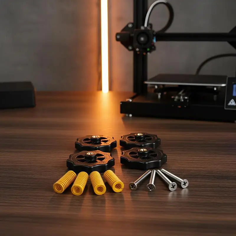 3D Printer Hotbed Leveling Kit M3 M4 Spring Screw Nut Set 3D Printer Accessory Babs