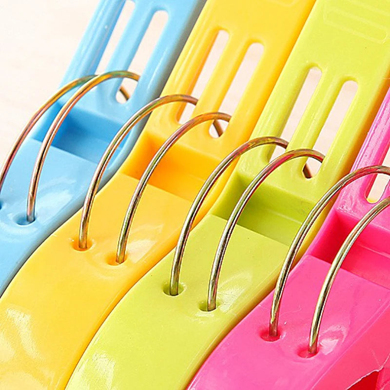 Beach Towel Clamps – Plastic Chair & Hammock Clips (4 Pack) Beach Towel Clips Babs
