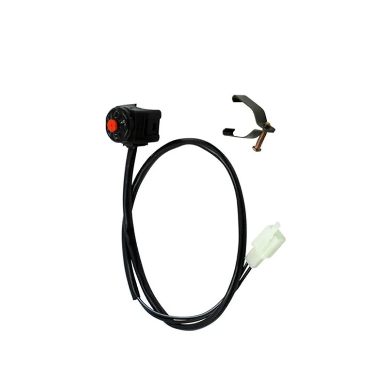 Motorcycle Kill Switch Red Horn Button for 22mm Handlebars Motorcycle Switch Babs