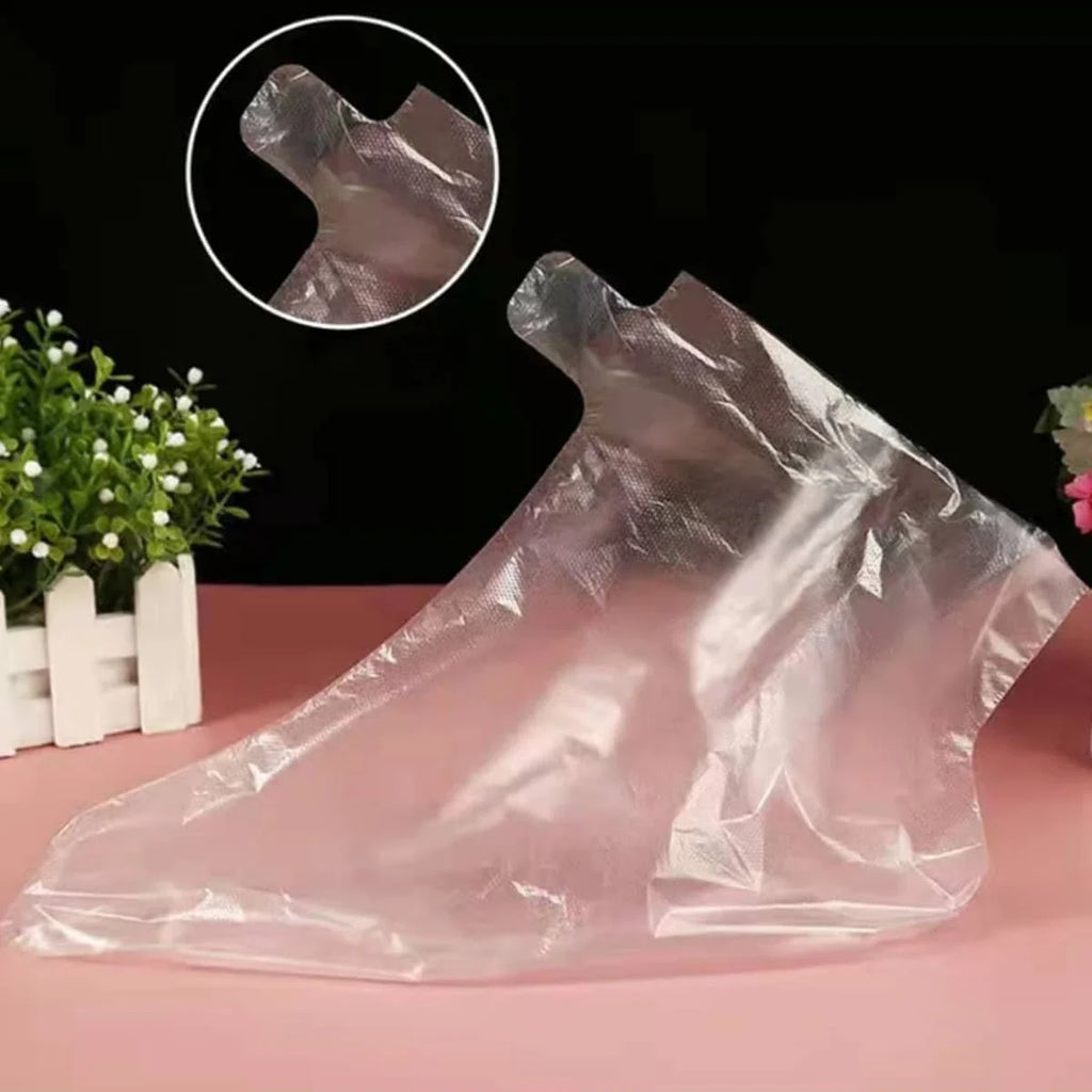 Disposable Foot Mask Covers – Moisturizing Spa Sleeves Foot Mask Covers Babs
