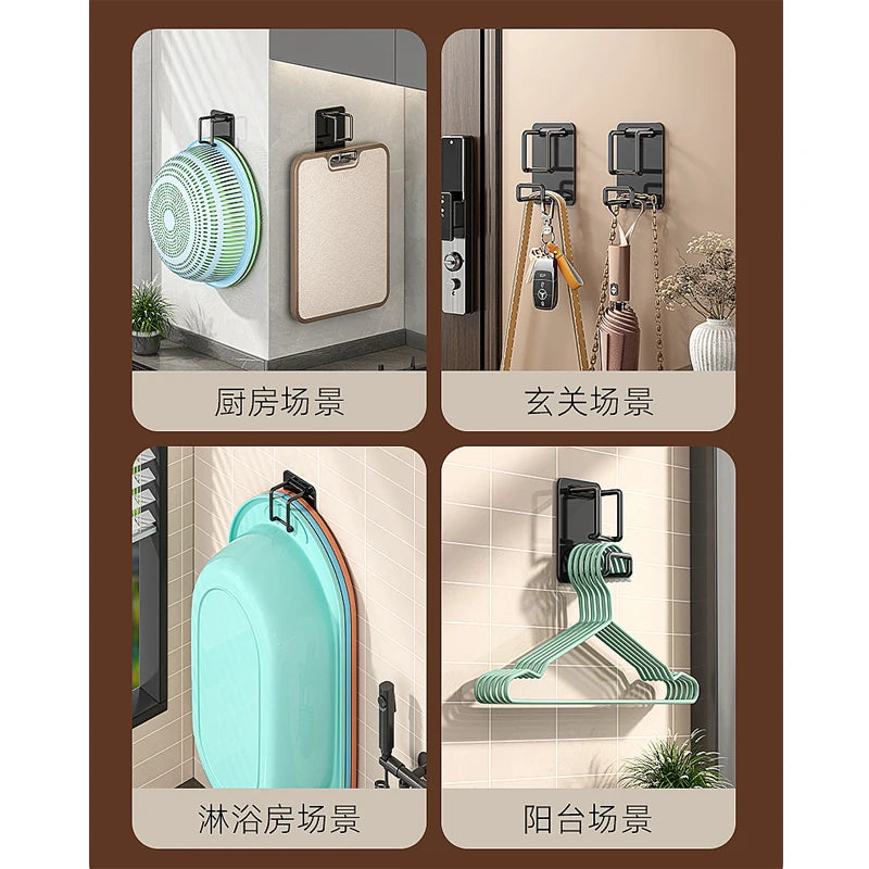 Foldable Stainless Steel Washbasin Holder – No-Drill Wall Mount Washbasin Wall Holder Babs