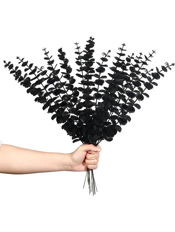 Artificial Eucalyptus Stems Faux Greenery for Wedding & Décor Artificial Greenery Stems Babs color 4 30 pcs