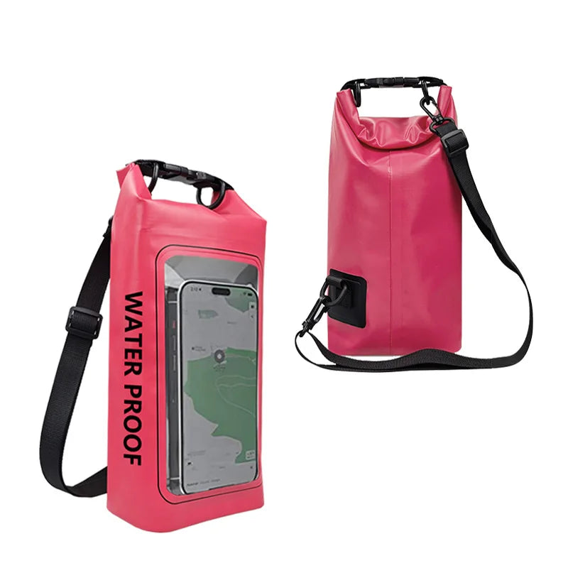 Waterproof Dry Bag 2L 5L Touch Screen PVC Outdoor Backpack Waterproof Dry Bag Babs 5L P