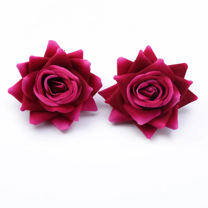 Silk Rose Artificial Flowers for Wedding, Home & Event Décor Artificial Silk Flowers Babs color 8 10 pcs