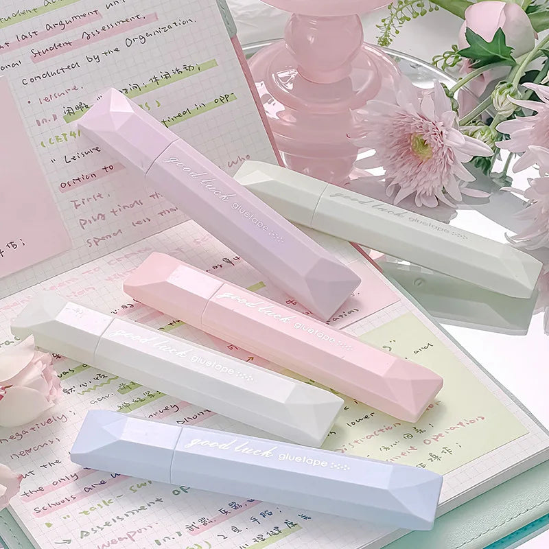 4pcs Dot Tape Runner – Pen-Style Double Sided Adhesive Dispenser Craft Adhesive Dispenser Babs