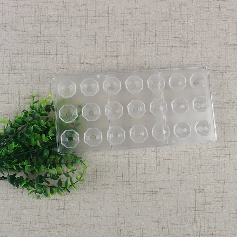 21-Cavity Polycarbonate Chocolate Mold for Bonbons & Candy Chocolate Candy Mold Babs