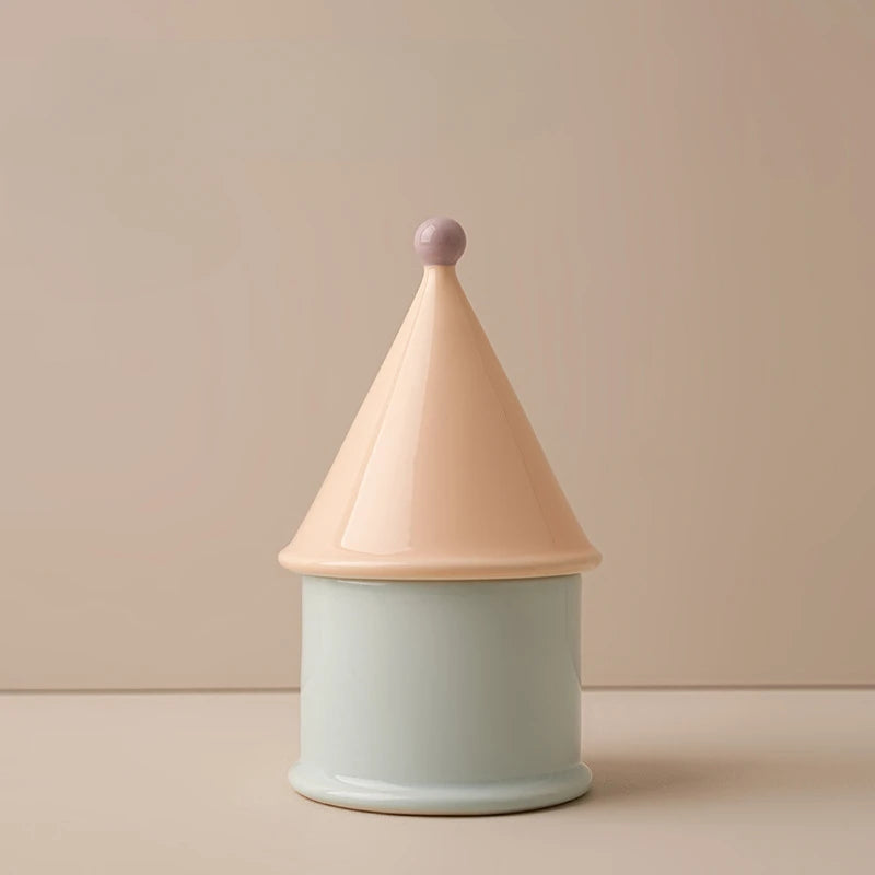 Creative Ceramic Toothpick Holder – Decorative Home Ornament Ceramic Toothpick Holder Babs WHITE