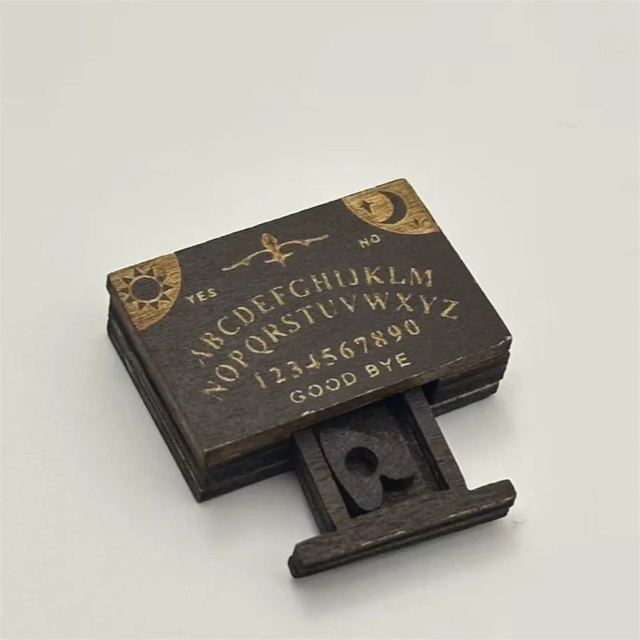 Miniature Wooden Drawer Box Desktop Organizer & Home Decor Wooden Desk Organizer Babs brown
