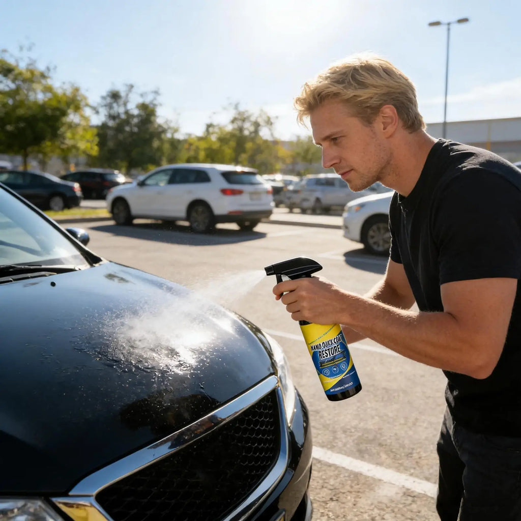 Nano Ceramic Car Coating Spray – Quick Wax & UV Protection Car Ceramic Coating Spray Babs