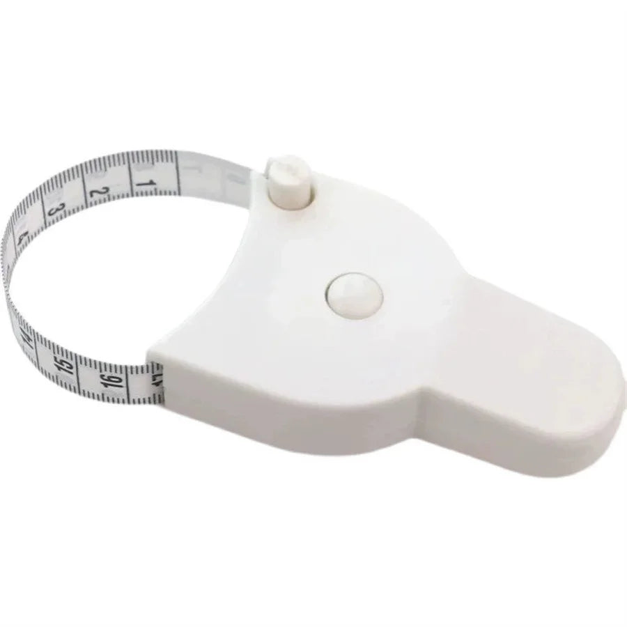 Automatic Body Measuring Tape – Precision Fitness Ruler Body Measuring Tape Babs white