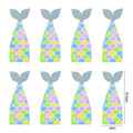 10Pcs Mermaid Tail Paper Candy Boxes – Party & Baby Shower Party Favor Boxes Babs H as pictures