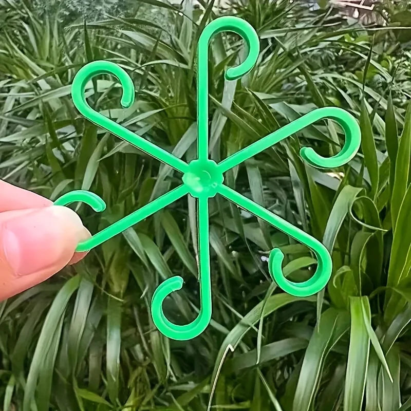 4-Piece Plant Stem Support Clips – Garden Branch Fixator Plant Support Clips Babs