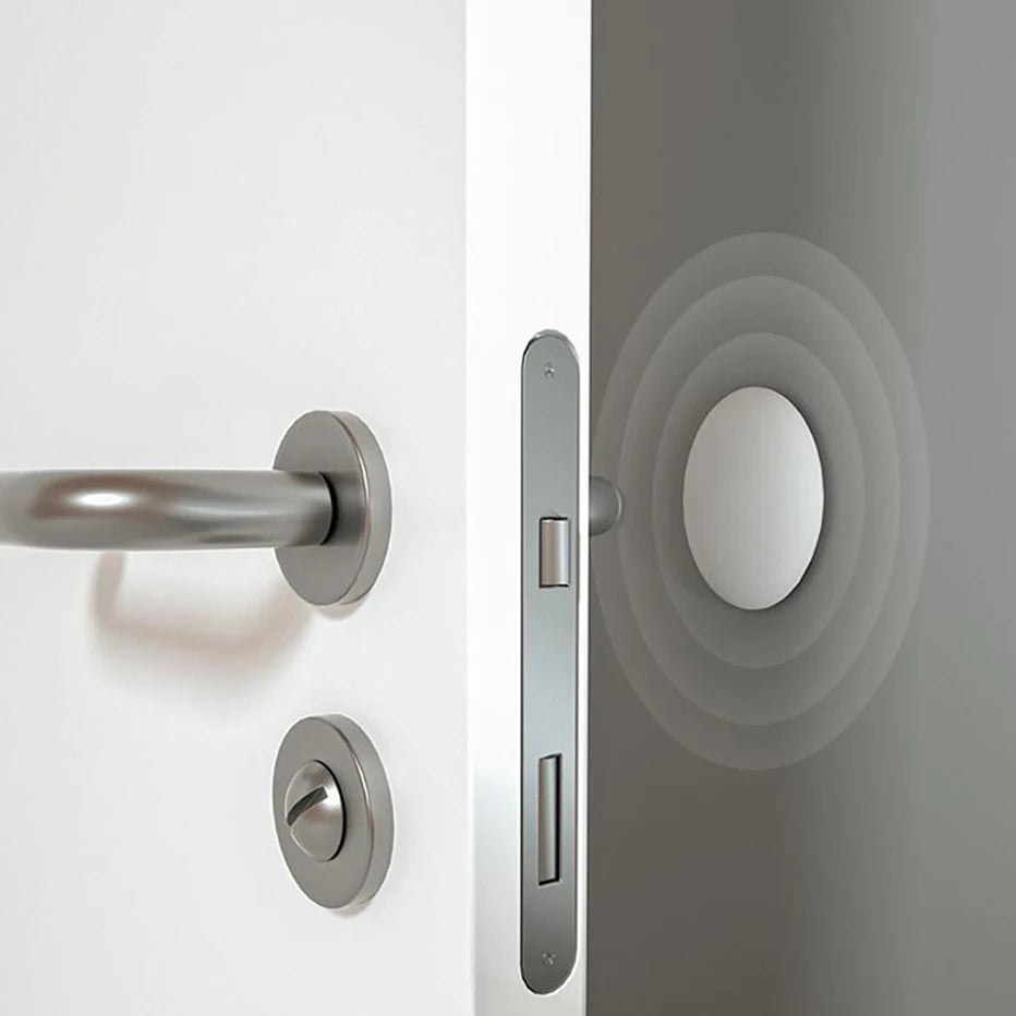 5-Pack Silicone Door Handle Bumpers – Self-Adhesive Wall Protectors Door Bumper Pads Babs