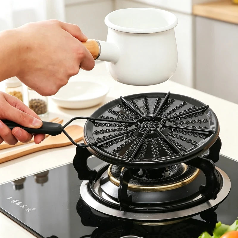 Enamel Gas Stove Heat Diffuser Plate – Anti-Scorch Protector Heat Diffuser Plate Babs