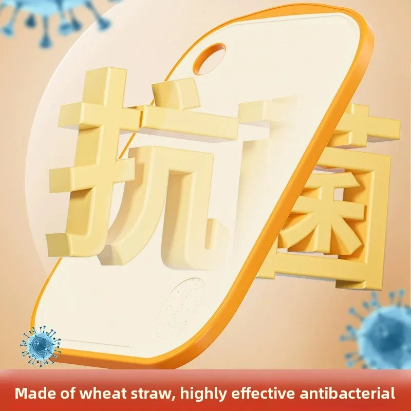 Eco Wheat Straw Double-Sided Non-Slip Cutting Board Cutting Board Babs