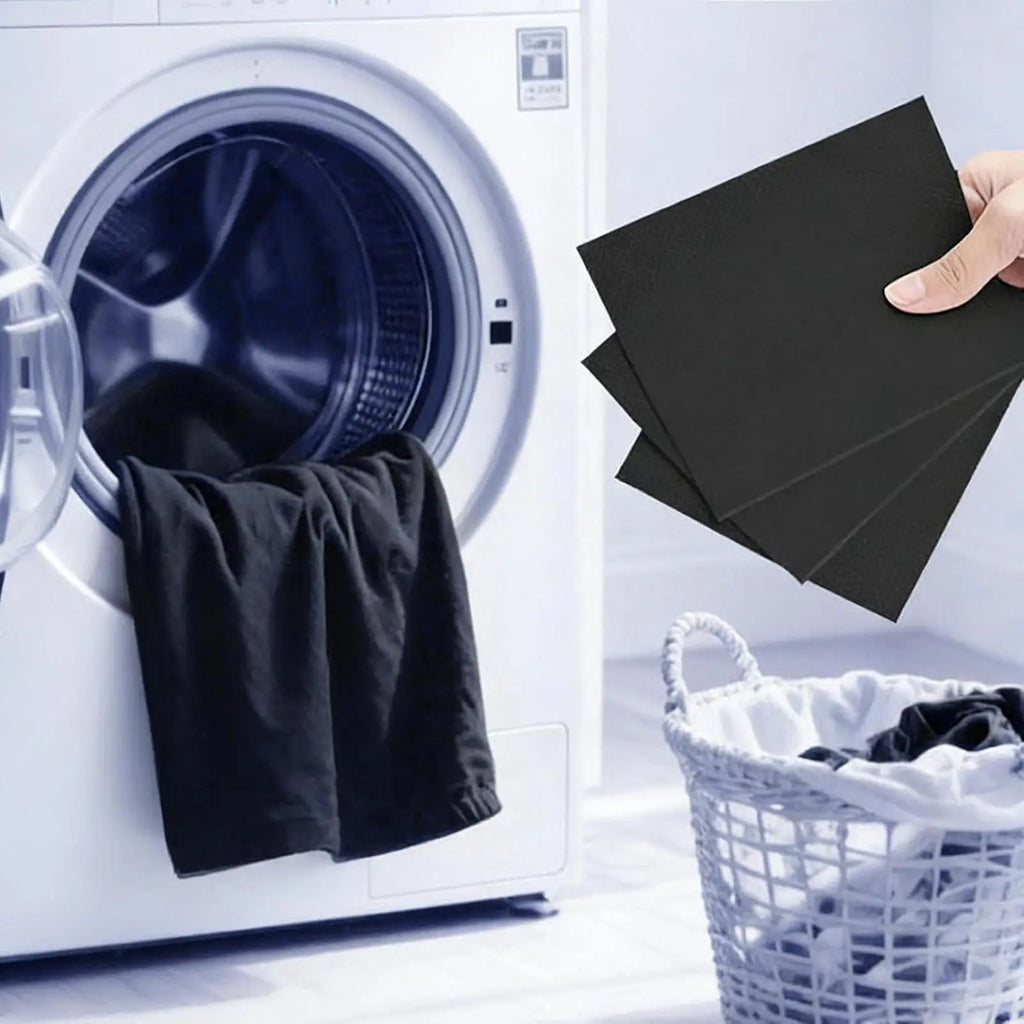 Black Color Enhancer Laundry Sheets – Prevents Fading (10pc) Laundry Color Sheets Babs