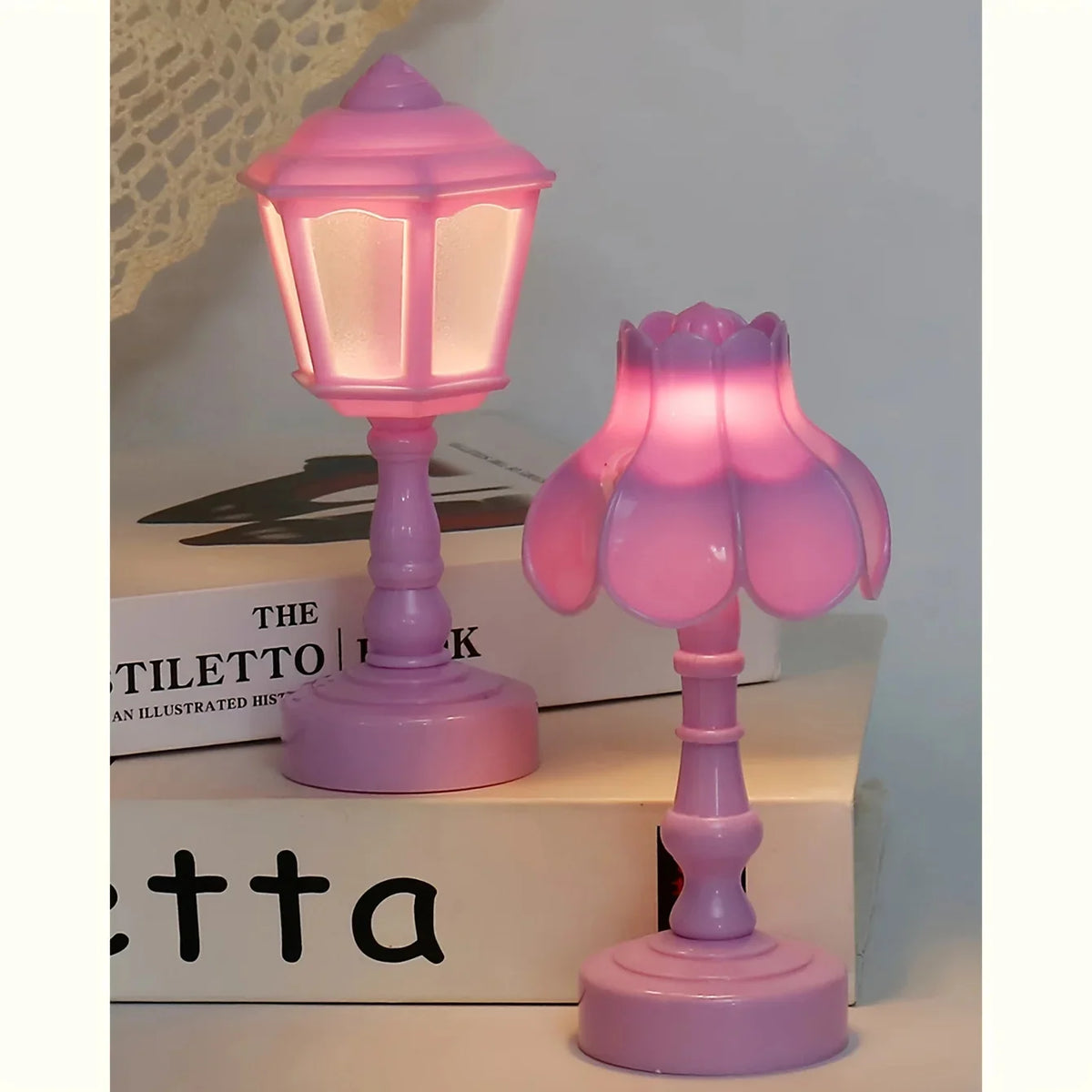 Geometric Flower Bud LED Touch Table Lamp | Night Light LED Table Lamp Babs