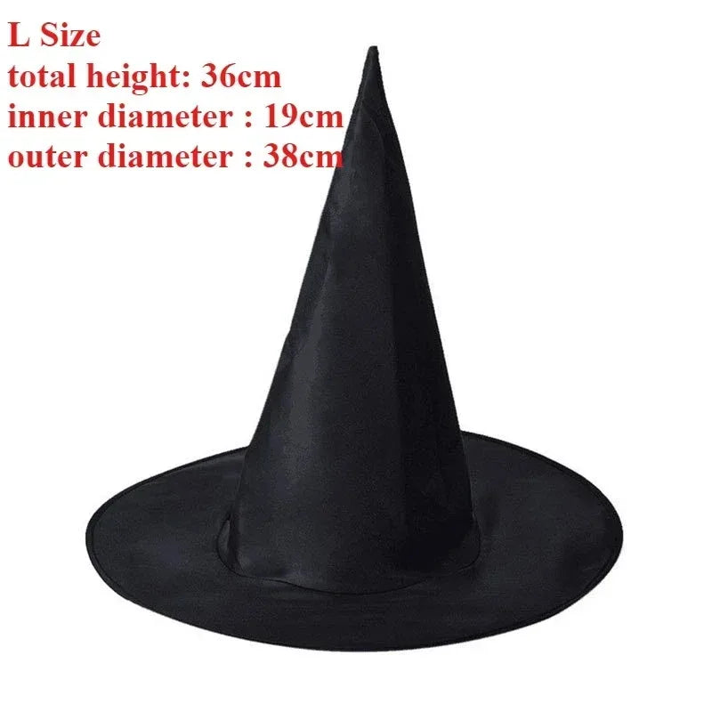 10pcs Halloween Witch Hats for Women & Kids – Party Costume Halloween Costume Hat Babs
