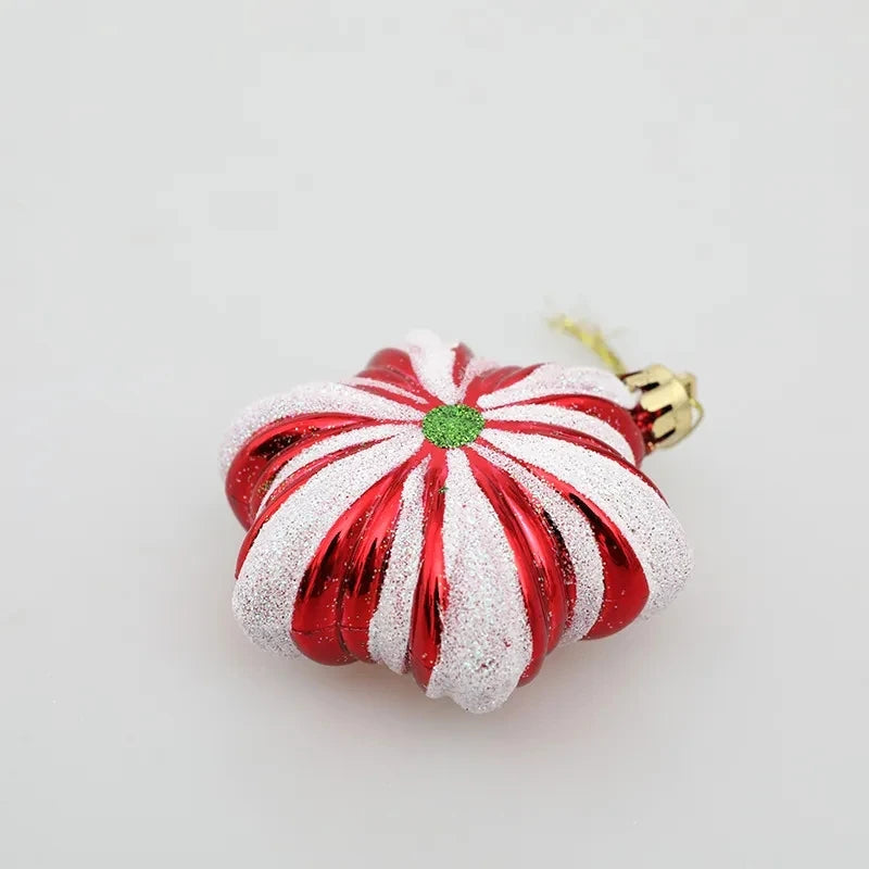 6-Pack Christmas Tree Ornaments – Stars, Snowflakes & Xmas Balls Christmas Tree Ornaments Babs