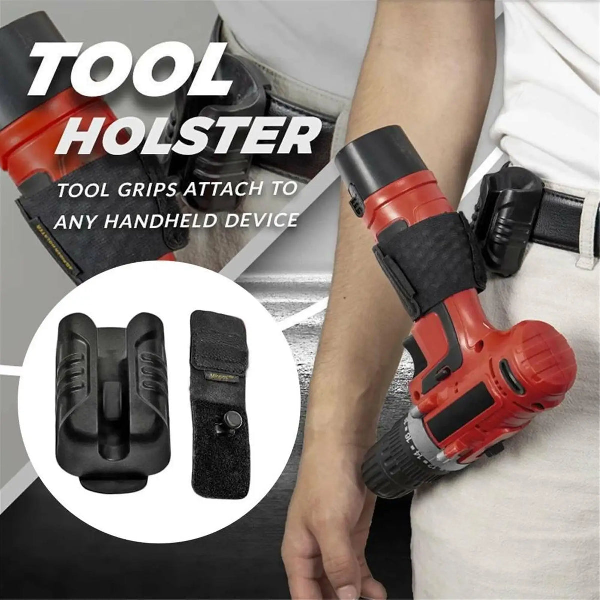 Multi-Function Waist Tool Holster Belt Clip for Drill & Wrench Tool Belt Holster Babs