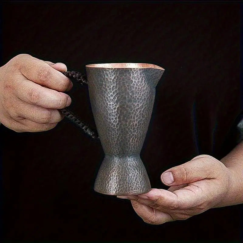 Handmade Hammered Purple Copper Tea Cup & Coffee Mug Copper Tea Cup Babs
