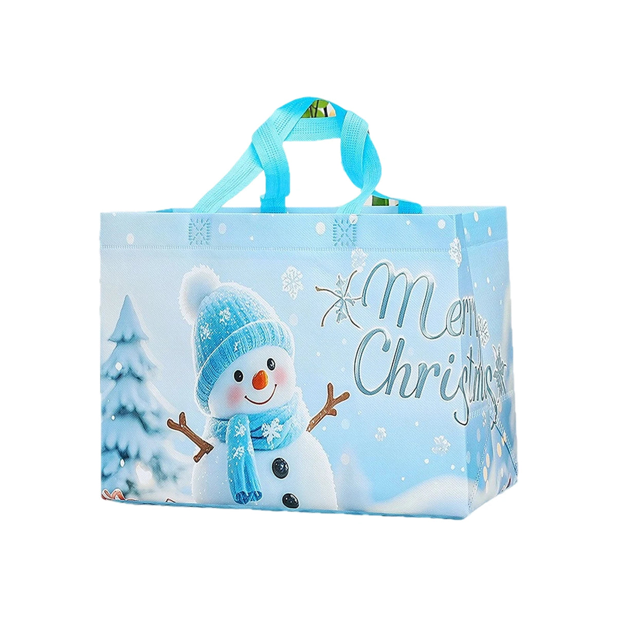 Reusable Non-Woven Christmas Gift Bags with Handles Christmas Gift Bags Babs One Size One Size A