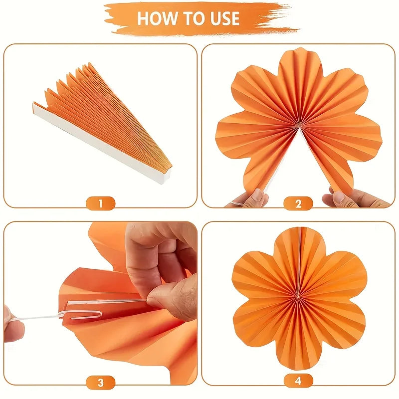 Paper Flower Hanging Decorations – Holiday & Party Décor Paper Flower Decoration Babs
