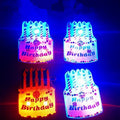 LED Flashing Cake Brooch Pin – Light-Up Glow Badge for Kids LED Glow Brooch Babs Default Title