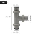 Intex Pool T-Connector Hose Adapter with O-Rings – 1.5 Inch Pool Hose Adapter Babs Default Title