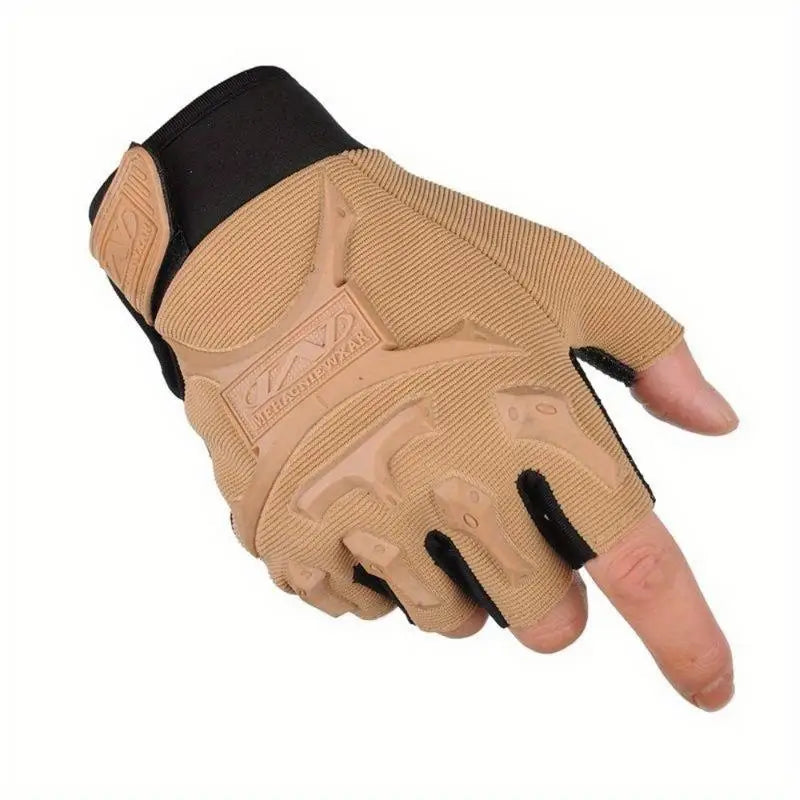 Tactical Half Finger Gloves – Anti-Slip Cycling & Climbing Tactical Sport Gloves Babs
