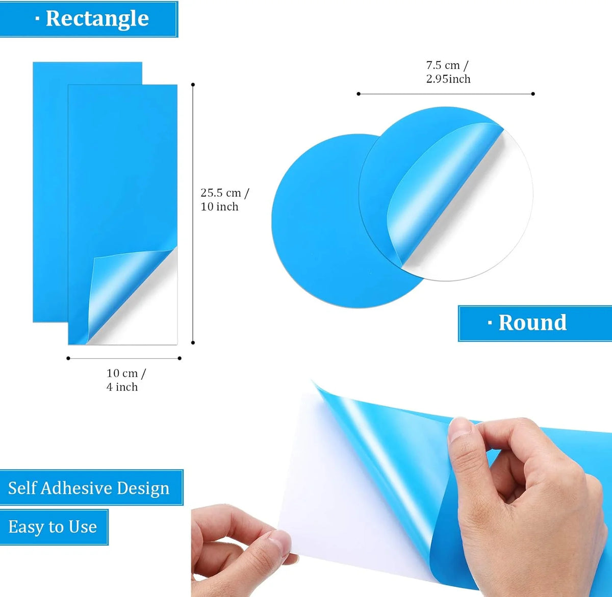 Waterproof Inflatable Patch Kit 10/20 PCS – Pool Float Repair Inflatable Repair Patch Babs