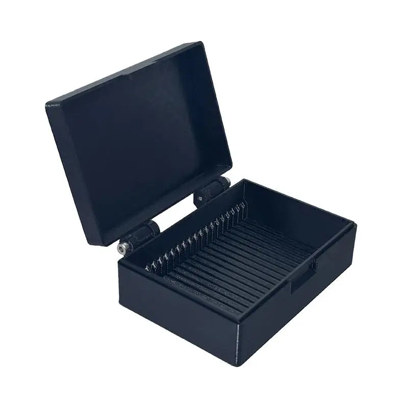 3D Printed Document & Card Organizer Storage Box | PET Document Storage Box Babs black