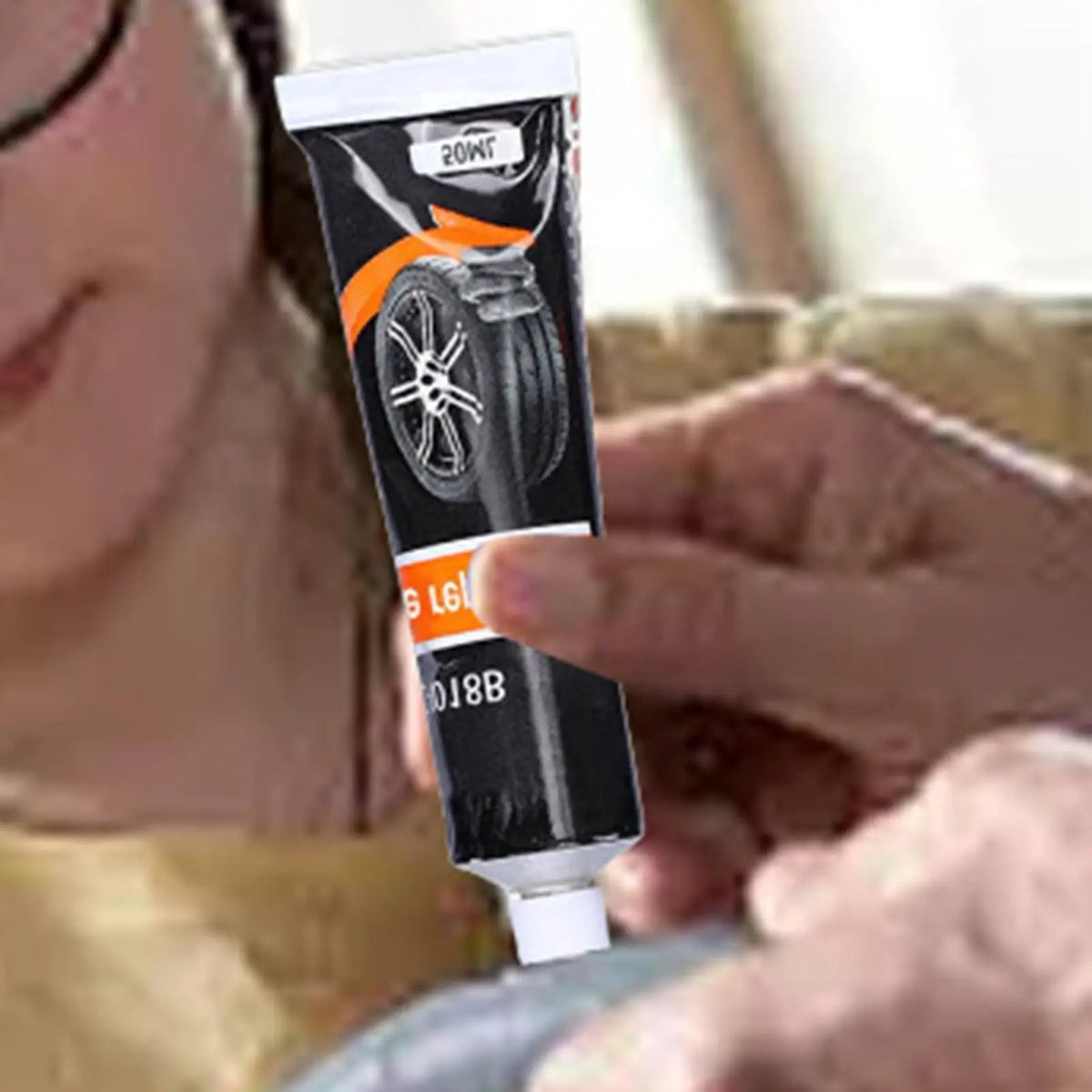 50ml Tire Repair Glue – Waterproof High Temp Rubber Adhesive Tire Repair Adhesive Babs