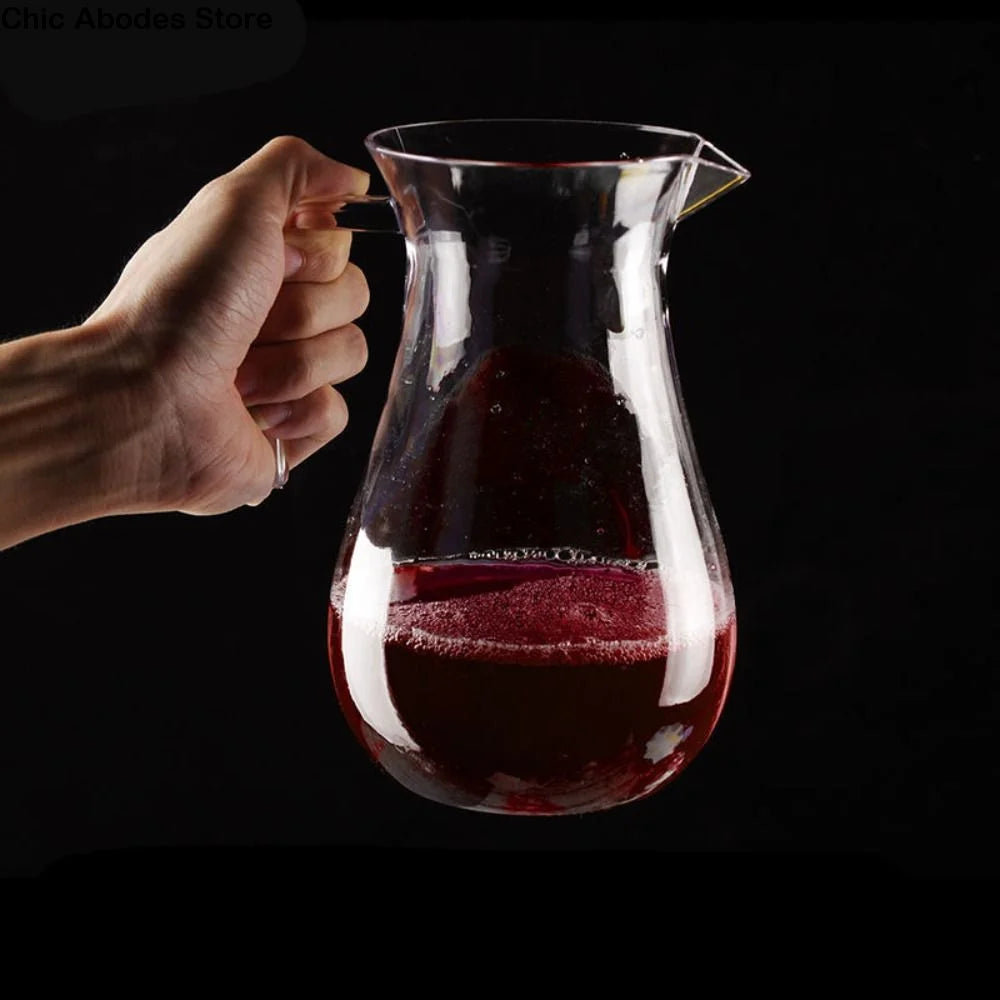 Transparent Acrylic Wine Decanter – Unbreakable PC Pitcher Wine Decanter Babs