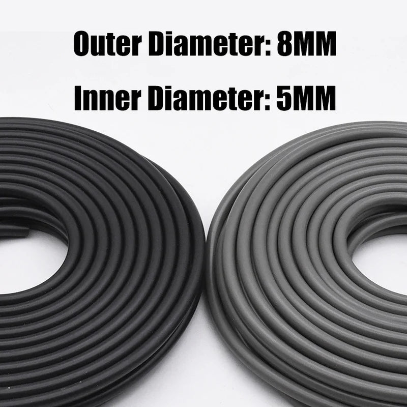 Reinforced Rubber Fuel Hose 1m – 5mm to 8mm Petrol Oil Tube Fuel Line Hose Babs