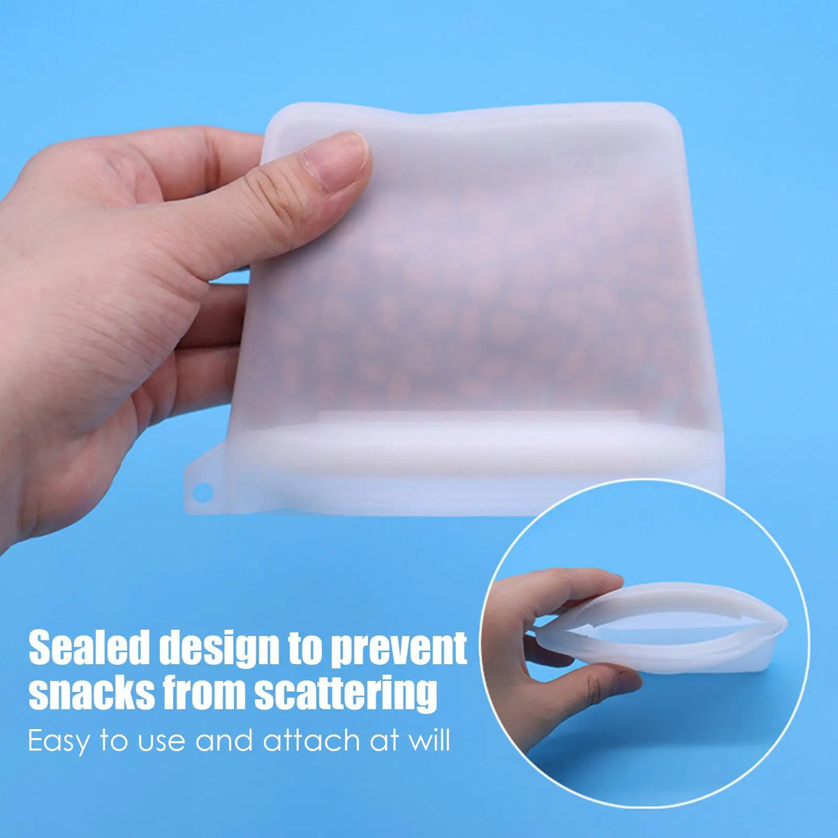 Silicone Dog Treat Pouch – Waterproof Pet Training Snack Bag Pet Treat Pouch Babs