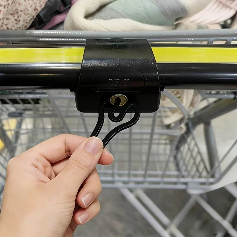 2Pcs Shopping Cart Token Keychain – Reusable Trolley Coin Tool Trolley Token Keychain Babs