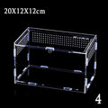 Acrylic Reptile Breeding Box – Snake, Lizard & Insect Terrarium Reptile Breeding Box Babs 20X12X12cm