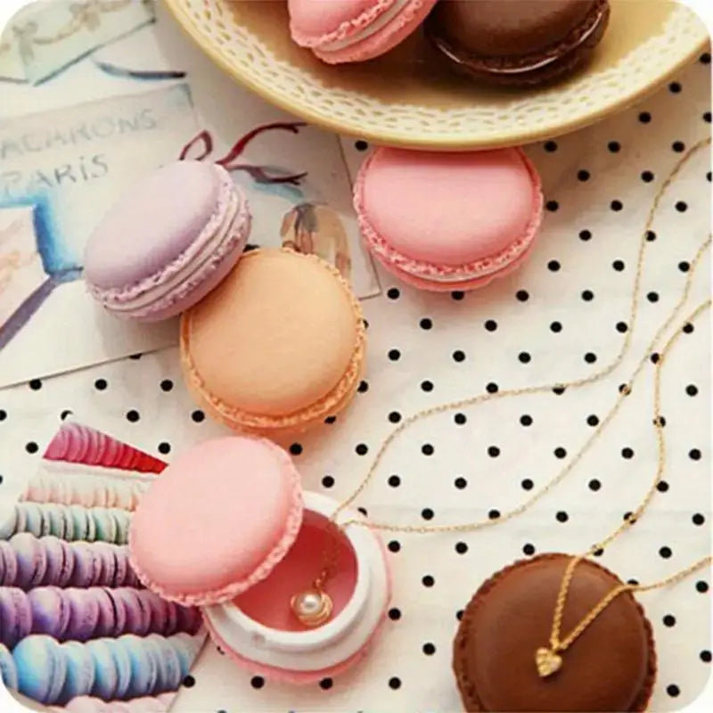 6-Color Macaron Storage Box | Mini Portable Jewelry Organizer Mini Storage Organizer Babs