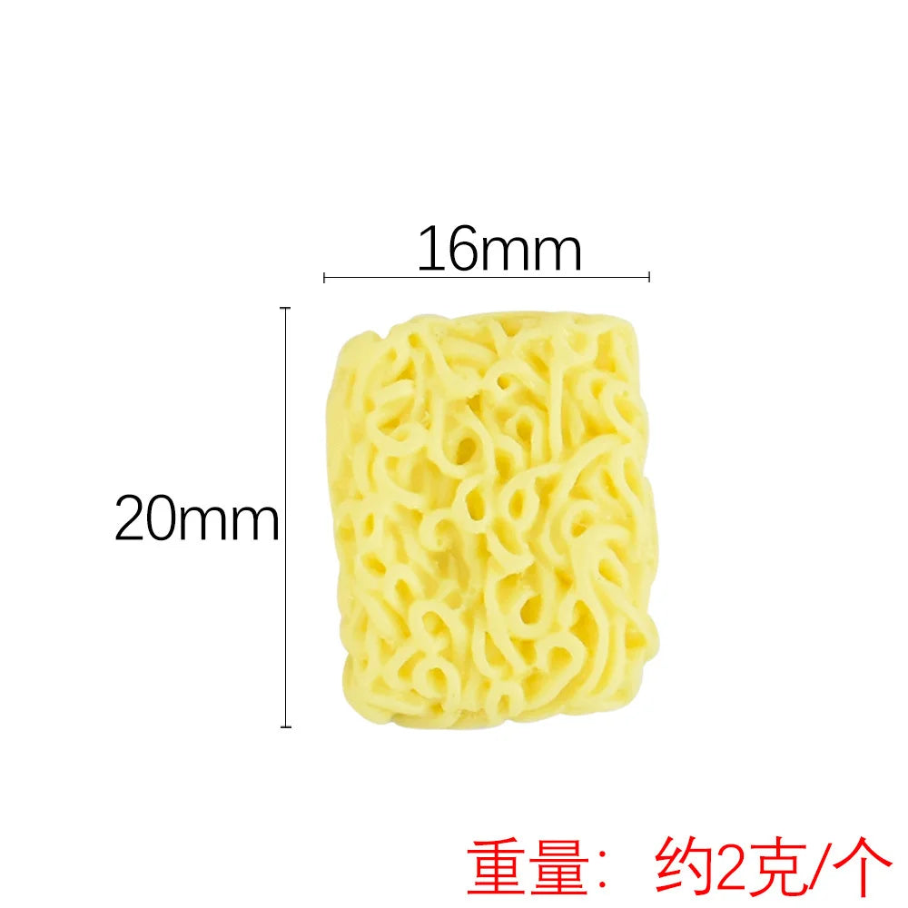 10pcs Miniature Ramen Noodle Models – Realistic Kitchen Decor Miniature Food Toys Babs R-10pcs
