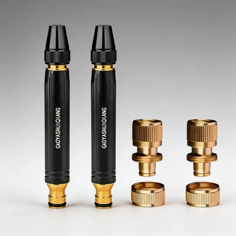 Metal 360° High-Pressure Hose Nozzle – Car Wash & Garden Garden Hose Nozzle Babs all-metal-B 2set