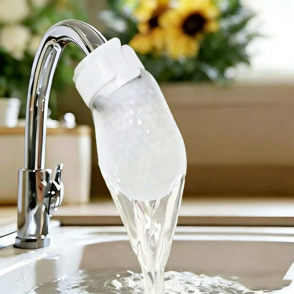 30-Pack Cotton Faucet Filter Bags – Anti-Splash Tap Water Filter Faucet Filter Bags Babs