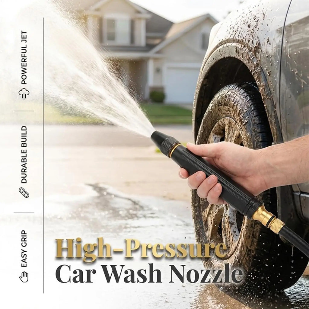 High-Pressure Car Wash Spray Gun – Multi-Mode Hose Nozzle Car Wash Spray Gun Babs