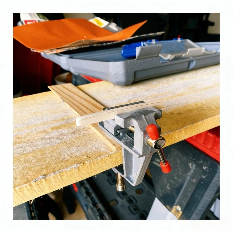 Mini Aluminum Table Vise for DIY Engraving & Model Making Mini Table Vise Babs