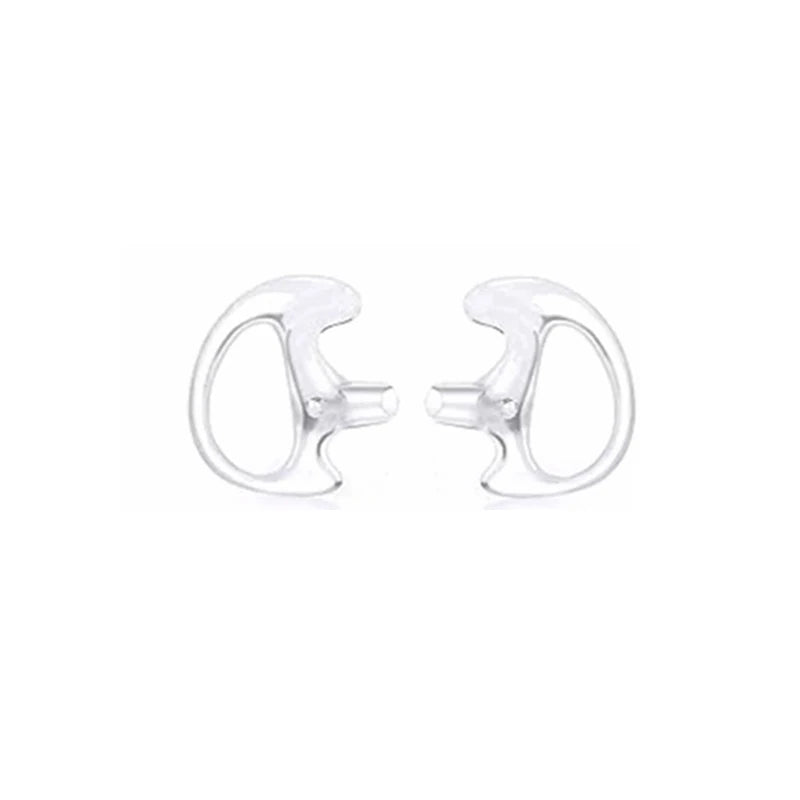 Soft Silicone In-Ear Radio Molds – Acoustic Coil Tube Replacement Radio Earpiece Replacement Babs M A