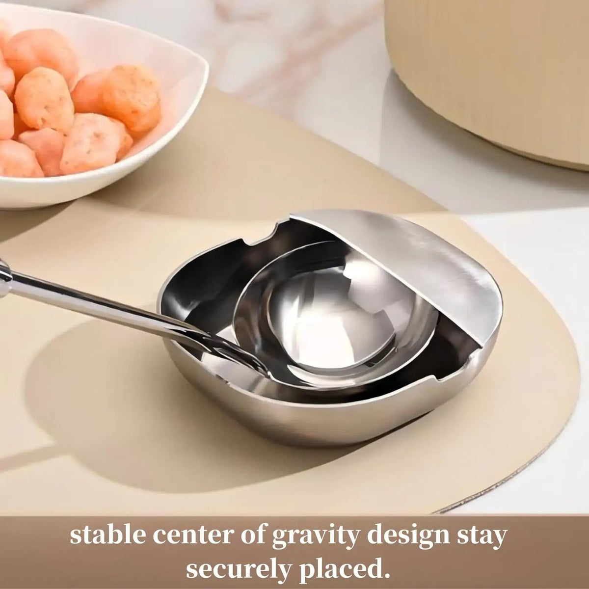 Stainless Steel Spoon Rest & Utensil Holder for Kitchen Counter Spoon Rest Stand Babs